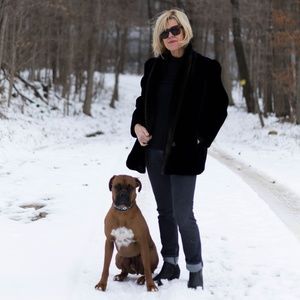 Luxury Faux Fur Jacket